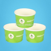 8.5 oz custom printed ice cream paper cups/bowl with new design