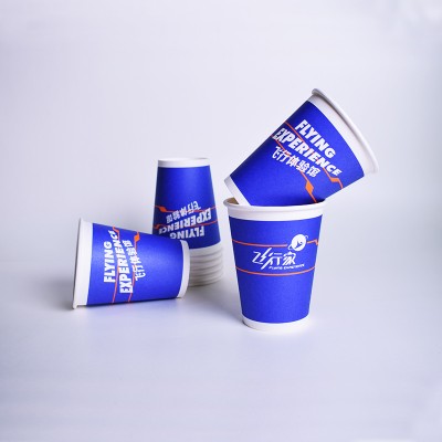 pink colour disposable party paper cup