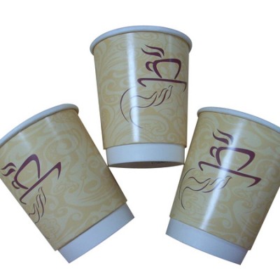 2016 customer new logo 8oz/9oz paper coffee cup for coffee